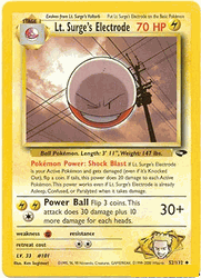 052 Lt. Surge's Electrode